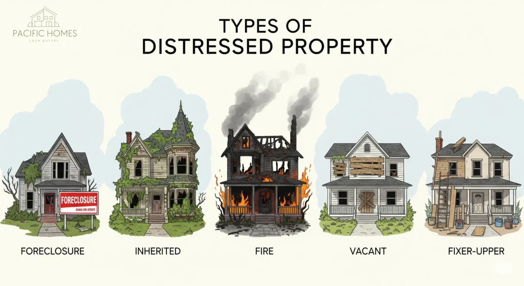 Types of Distressed Properties in Southern California 